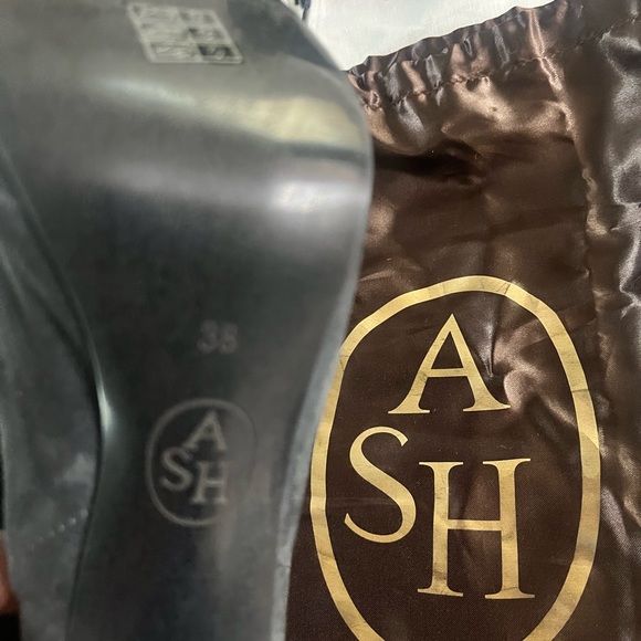 ASH Black Suede women’s shoe size 8 - Picture 7 of 7